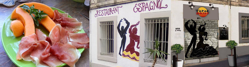 Djeuner Au Restaurant "Tapas Rojas" A Marseille